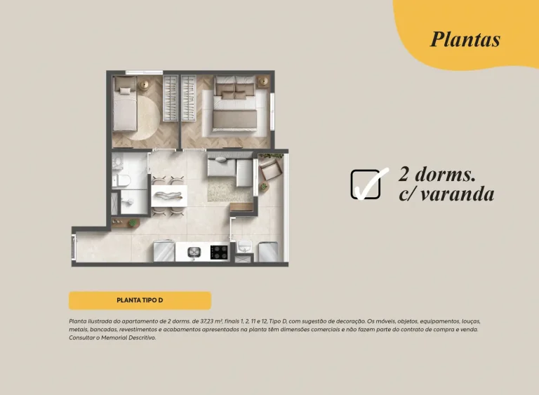 apartamento-minha-casa-minha-vida-penha-planta-2-dormitorios-varanda-d-lumy-penha