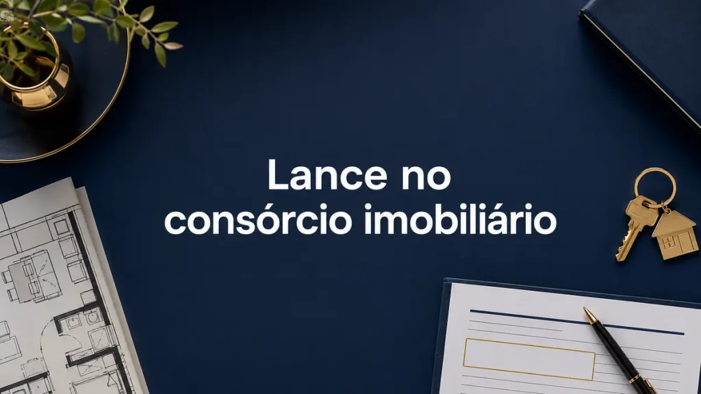 Lance no consórcio imobiliário: como funciona e o que avaliar