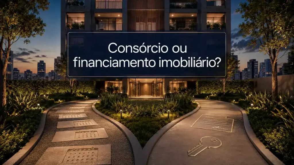 Consórcio ou financiamento imobiliário: como comparar o custo total da aquisição